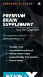 Mobile Screenshot of cerebralsuccess.com